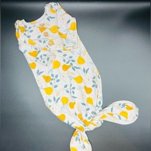 Caden Lane baby tie gown